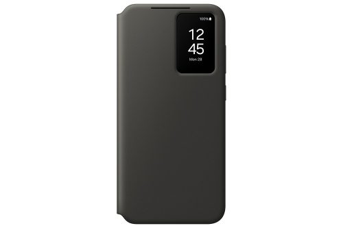 S24 FE Smart View Wallet Case, Black