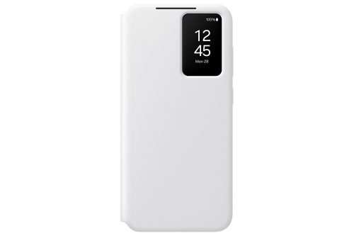 S24 FE Smart View Wallet Case, White