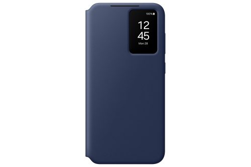 S24 FE Smart View Wallet Case, Blue