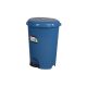 Planet Pedálos szemetes kuka, műanyag, ECO kék, kivehető kosárral, 22L NO4