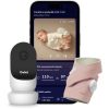 Owlet Dream Sock okos zokni 0-18 hónapig + Owlet Cam 2 kamera - Rózsaszín