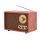 Adler AD1171 Bluetooth-os Retro Rádió 