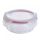 Bergner BG-25027-RD 400ml boroszilikát üveg ételtároló