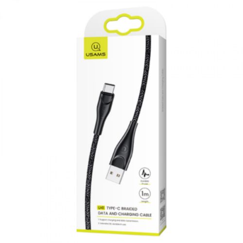 USAMS SJ392USB01 USB-C Töltő és adat kábel 1399494