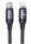 USAMS SJ521USB01 Type-c to Lightning textil borítású PD gyorstöltő kábel 120cm 1427042
