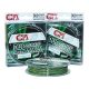 CPX - DUO CARP FEEDER MONO-LINE zsinór - BLACK & GREEN - 300m - 0,28mm