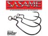 SASAME Ring Rocker Offset speciális horog - Black Nickel - 3/0