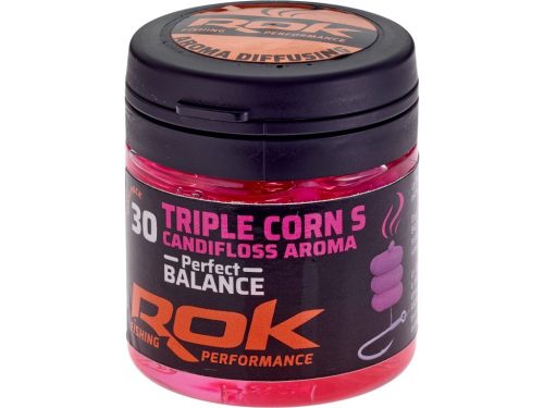 ROK Balanszírozott DIPPELT Tripla műkukorica S - Triple Corn S - 30 darab/üveg - Sweet Sugar - Pink