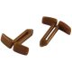 ROK EXTEN csali stopper #L - 120 darab/csomag - Barna