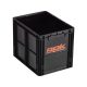 ROK CRATE 433 - nagy tároló rekesz - tető nélkül40cm x 30cm x 32cm - Fekete