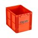 ROK CRATE 433 - nagy tároló rekesz - tető nélkül40cm x 30cm x 32cm - Narancs