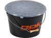 ROK Fedél 18 literes vödörhöz - áttetsző és fekete színben - Bucket Cover - Áttetsző