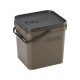 ROK 17 literes szögletes keverő edény fedéllel - SQUARE BUCKET with soft cover - Zöld