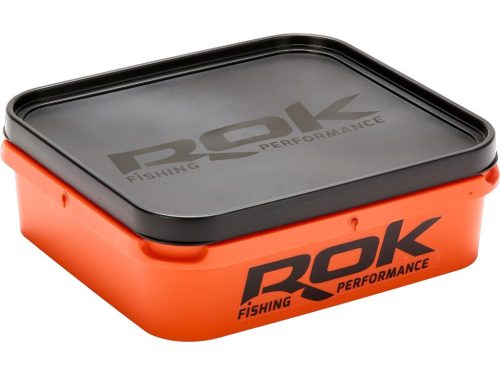 ROK 6 literes keverő edény tetővel - Square Box XL - Narancs