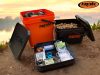 ROK 17 literes Szögletes Csalis vödör + betét + tető szett Square Bait Bucket + Basin Black set - Zöld