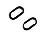TASKA - Oval Rings - 4,5mm - Ovális gyűrű - 50db/csomag