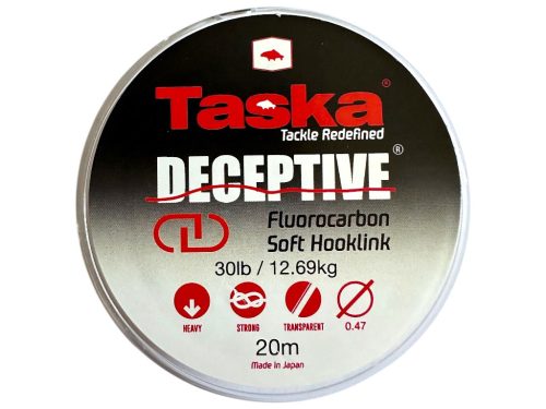 TASKA Deceptive Fluorocarbon horogelőke 30lb/20m