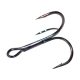 SASAME Tenka Treble hármas horog - Black Nickel - 1
