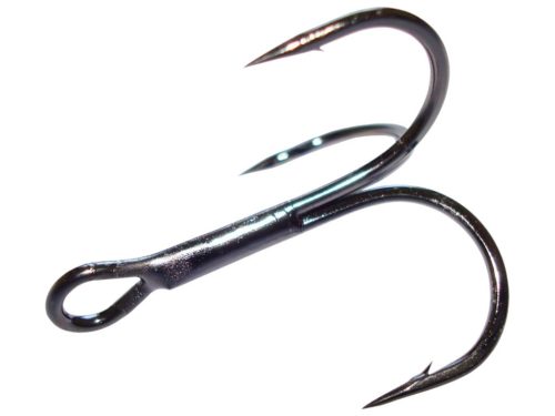 SASAME Tenka Treble hármas horog - Black Nickel - 4